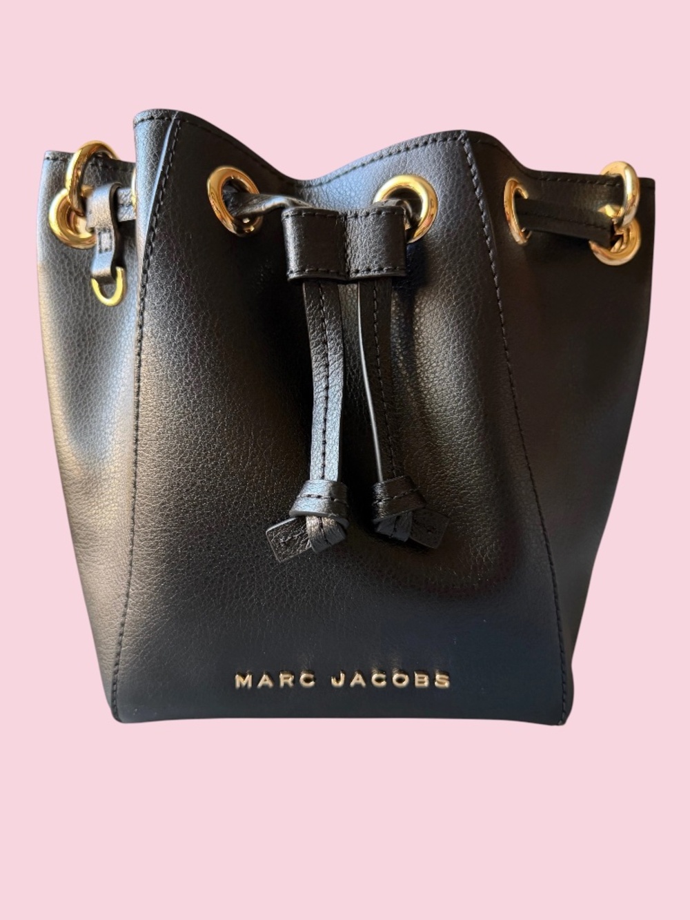 Marc Jacobs leather bucket bag